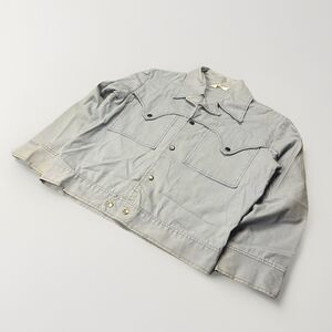 VTG 40s 50s L Made In Japan Denim Jean Jacket Western Button Snap Type 2 II